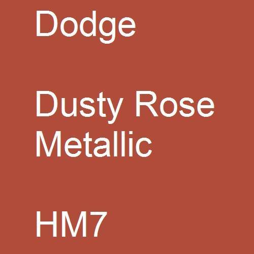 Dodge, Dusty Rose Metallic, HM7.